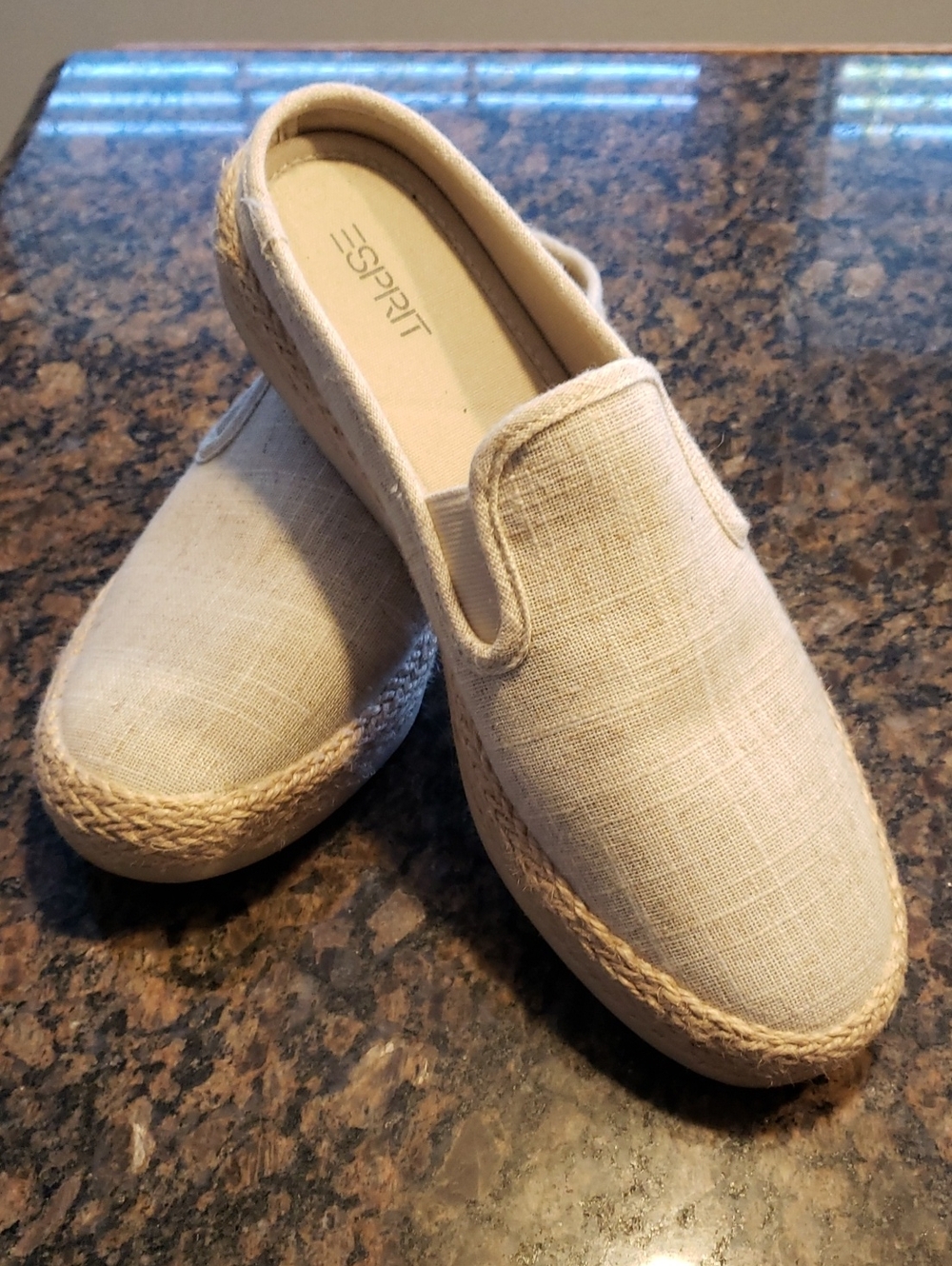Esprit Espadrille Slides